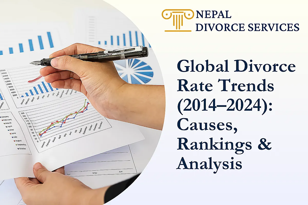 Global Divorce Rate Trends (2014–2024): Causes, Rankings & Analysis