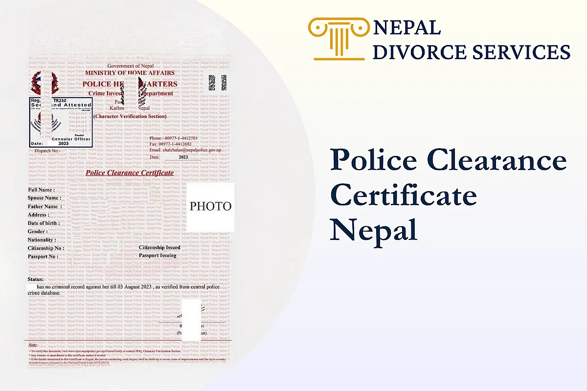 Police Clearance Certificate Nepal | PCC Online Process