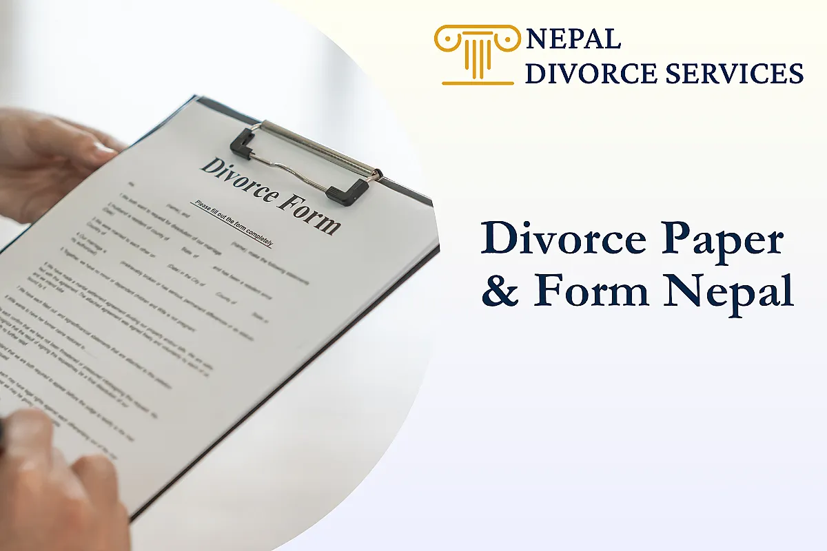 Divorce Paper and Form in Nepal