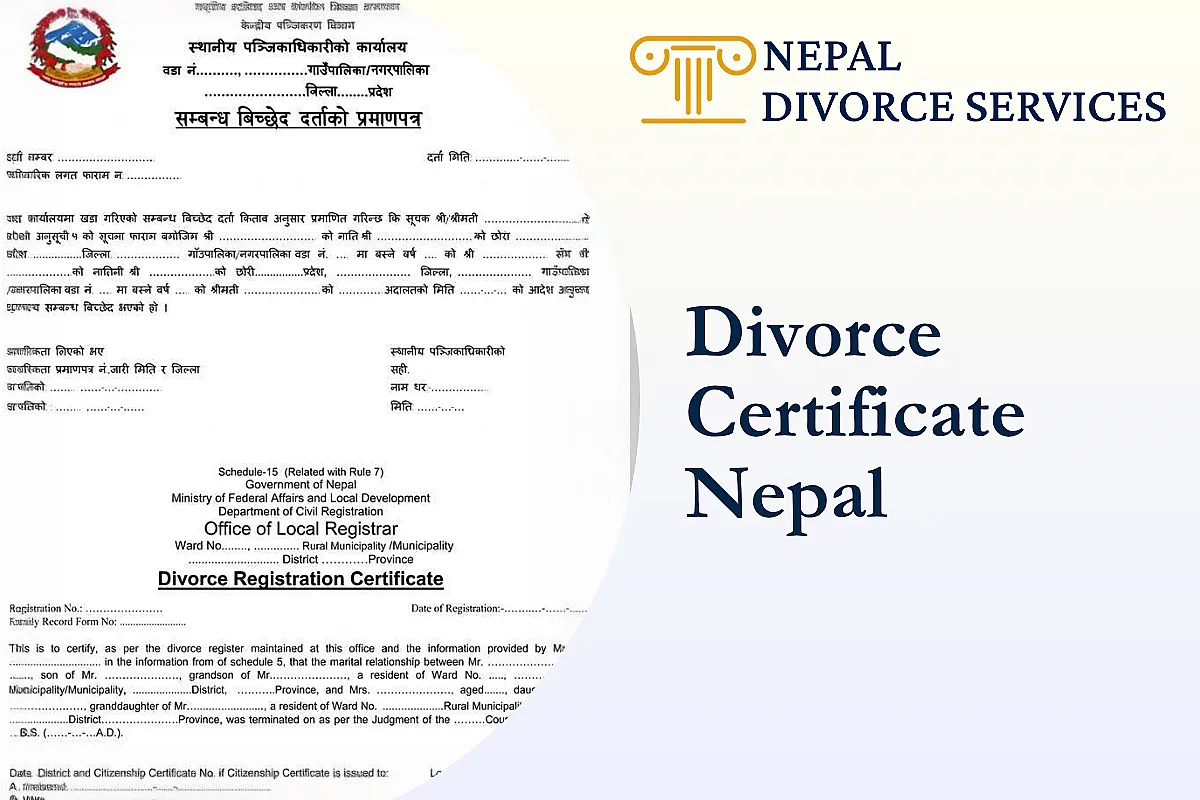 Divorce Certificate in Nepal